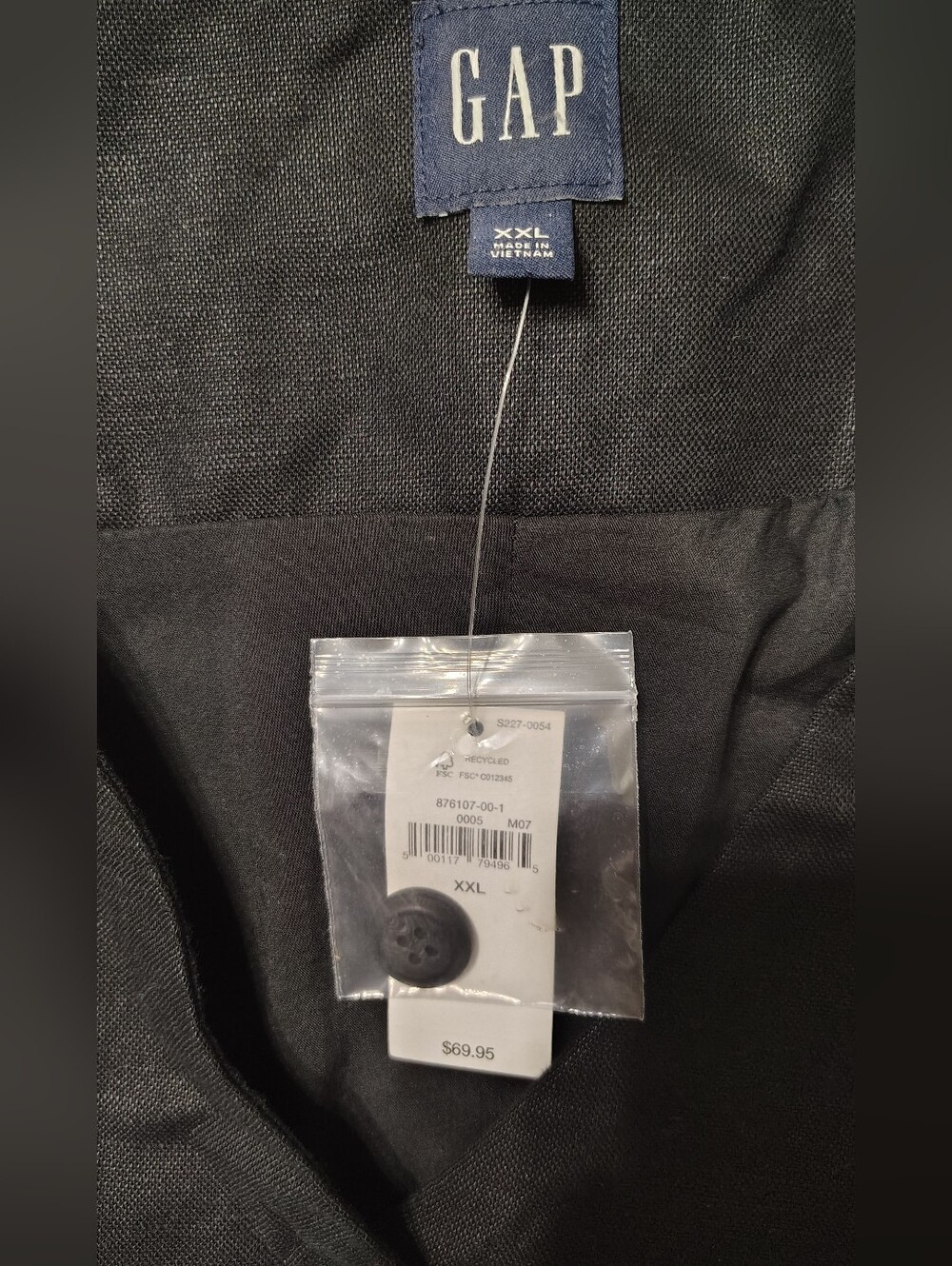 GAP Black Women's Linen Vest